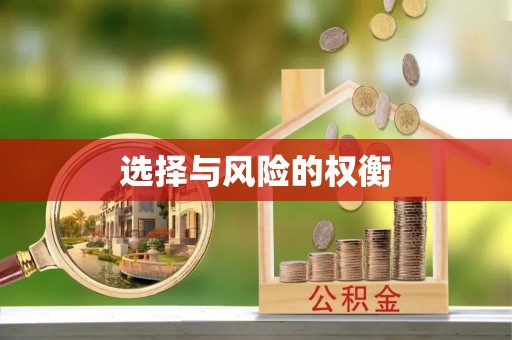靖边选择与风险的权衡